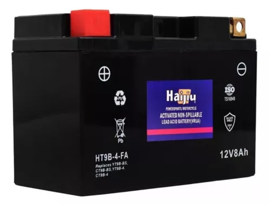 BATERIA HAIJIU 12V8AH RAPTOR 700