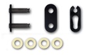 CADENA TRANSMISION RK MXU ULTRA LIVIANA DORADA 520 X 120 C/O-RING ULTRAFINO UW C/CLIP