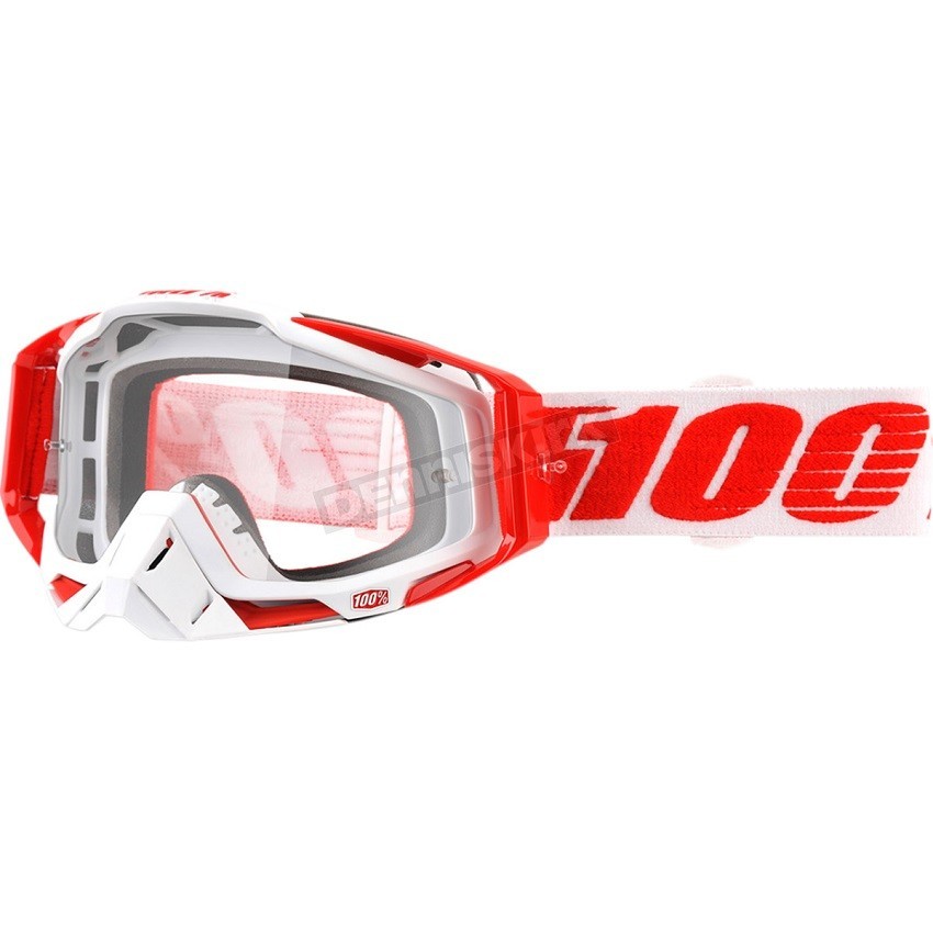 Antiparra 100% RACECRAFT Bilal Clear Lens