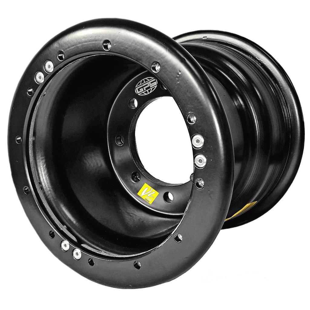 LLANTA REAR 09"x09" CP DOBLE 4+5 MULTIC. (S/ARO) 