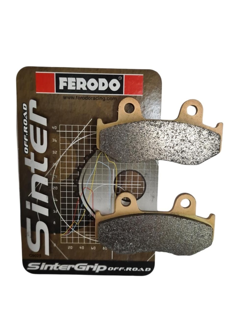 PASTILLA FRENO FERODO YFZ 450R F-700 13-22 TRASERA