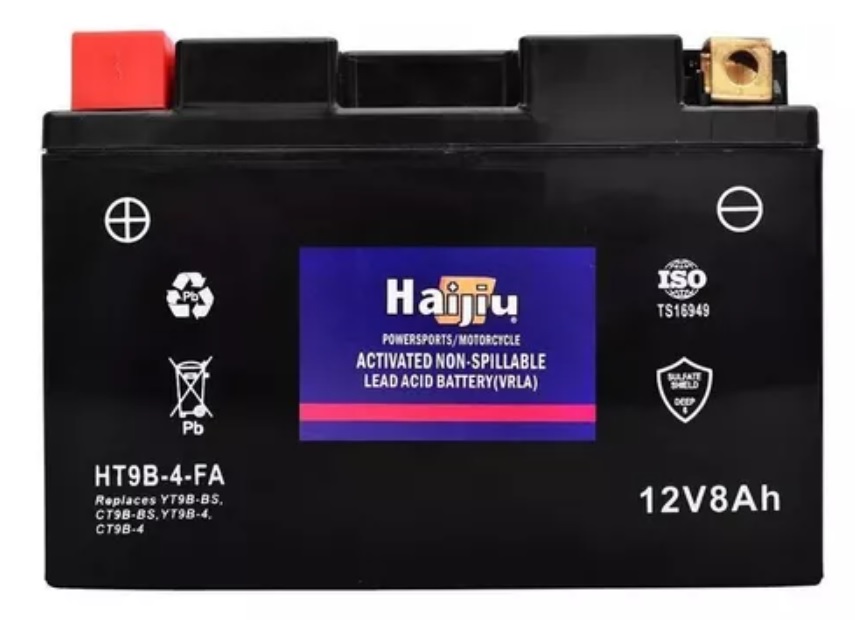 BATERIA HAIJIU 12V8AH RAPTOR 700