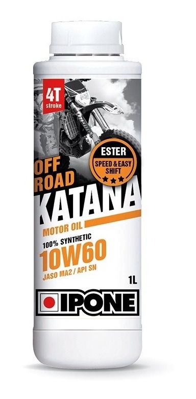 ACEITE MOTOR 4T IPONE 10W60 KATANA OFF ROAD